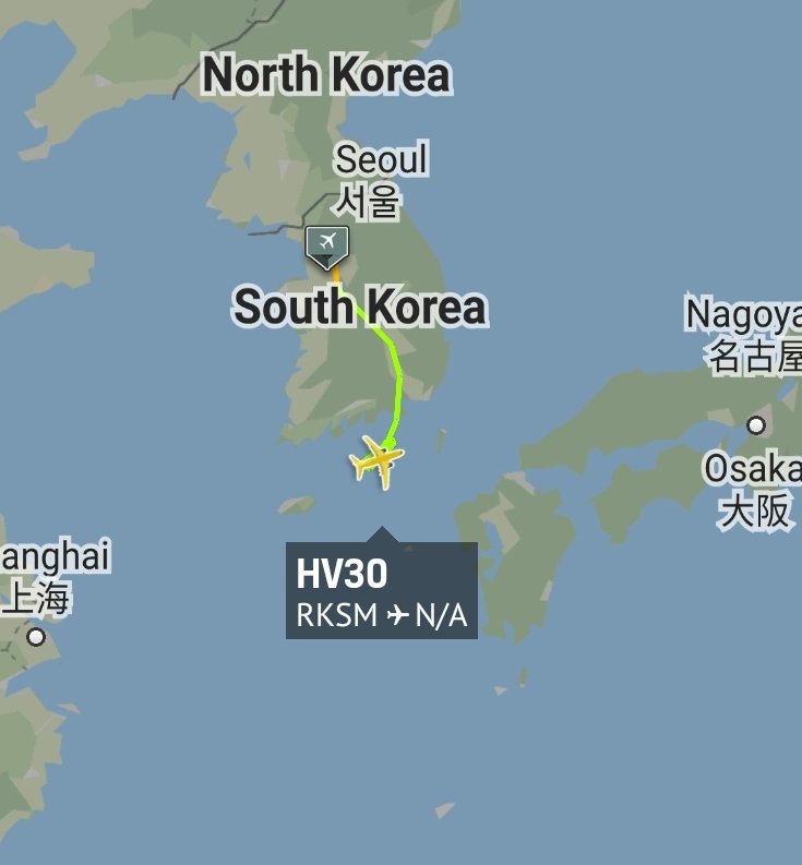 is_keelu's tweet photo. I saw this aircraft a few hours ago and now it's back. I have no clue what it is. 🤷‍♂️ My guess by the Hex #71F8EA it's ROKAF.

Does anyone know what it is? 

#HV30 https://t.co/9St0lnYK3R