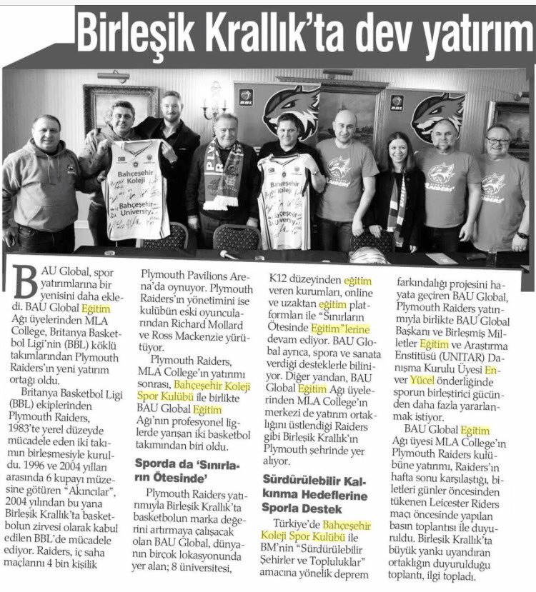 turactop's tweet photo. Birleşik Krallık'ta spora dev Türk yatırımı🇹🇷🇹🇷🇹🇷 https://t.co/WWOXWXiAT0