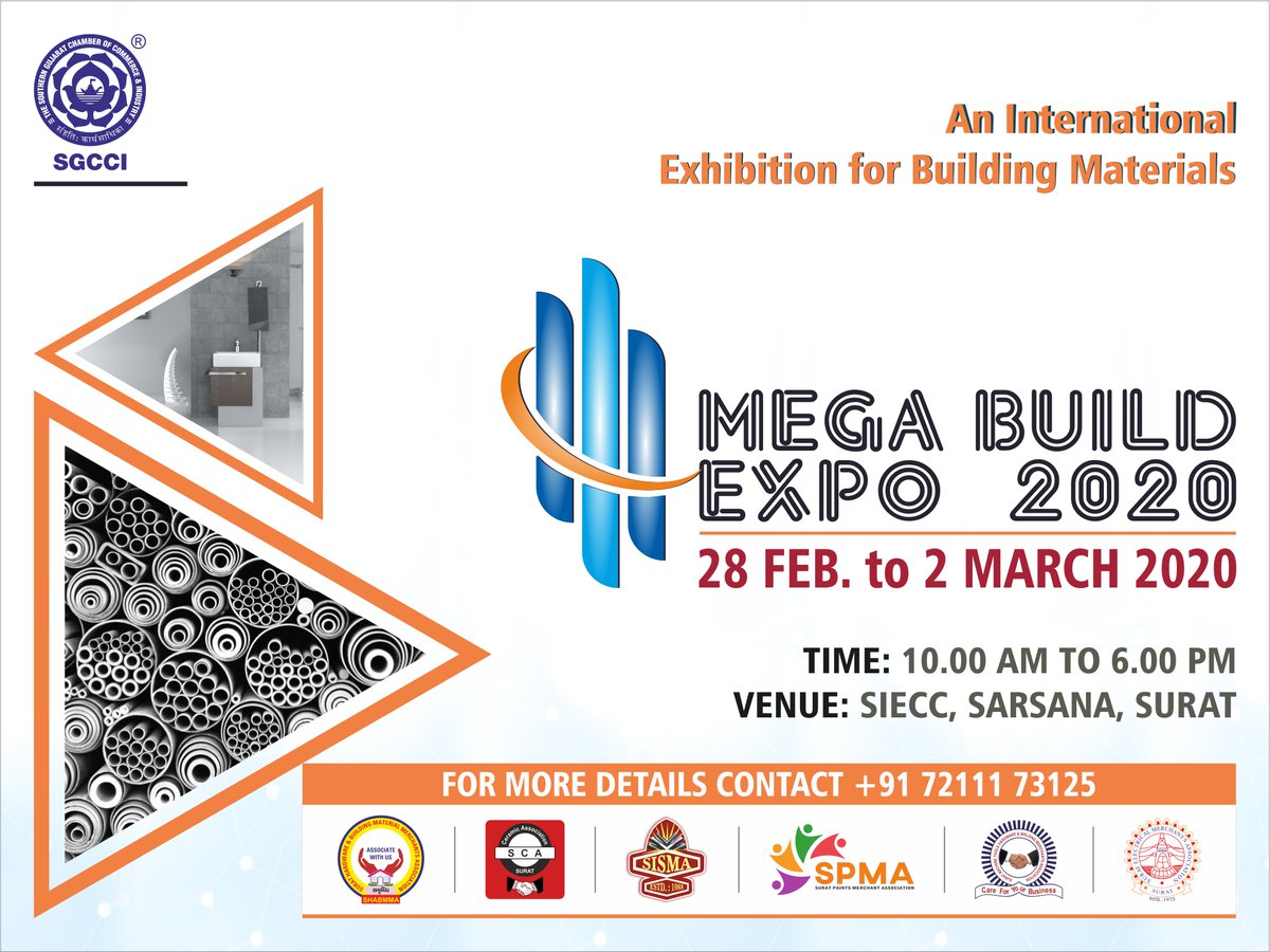 SGCCI_Surat's tweet photo. #Mega_Build_Expo 2020 https://t.co/746RFLapPz