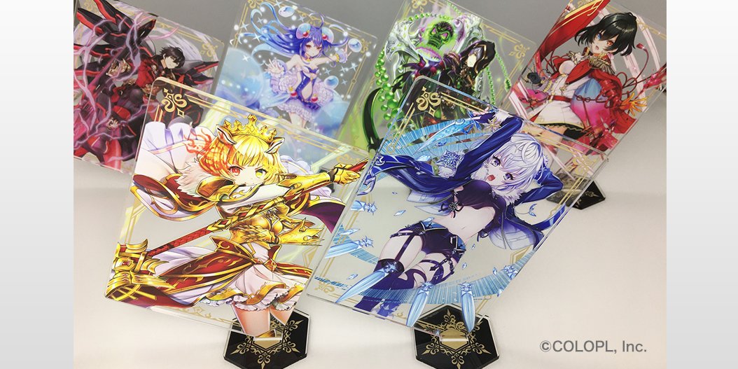 お金を節約 白猫プロジェクト アイシャ アクリルスタンド 非売品
