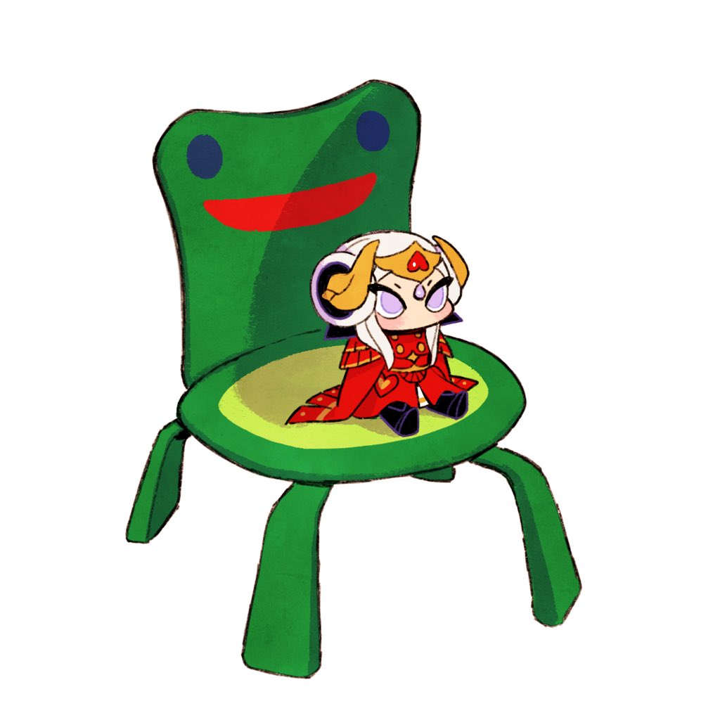 fuck it. edelgard on froggy chair #dovedoodles