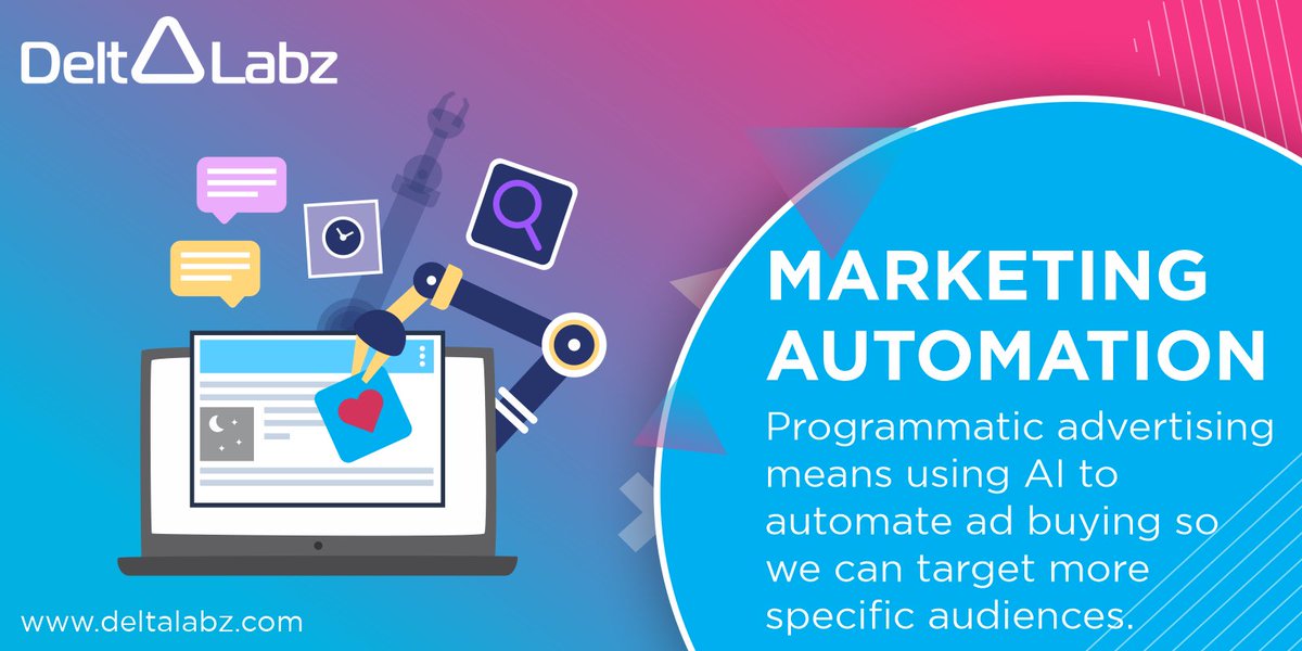 Gizbuzz's tweet image. Real-time #bidding, for example, is a type of #programmaticad buying. This automation is much more efficient and fast, which means higher conversions and lower #customeracquisition costs.

#MarketingAutomation #ProgrammaticAdvertising #AdBuying #Conversion #Deltalabz