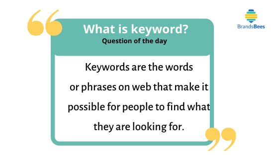 BrandsBees's tweet photo. #KeywordResearch is the blueprint for your online marketing efforts, driving every decision you make.
It makes everything down the line more efficient.
#RelevantKeywords drive traffic & leads to your site and will give better result on your ROI.
.
.
.
.
#DigitalMarketingAgency https://t.co/GyuVia4vvW
