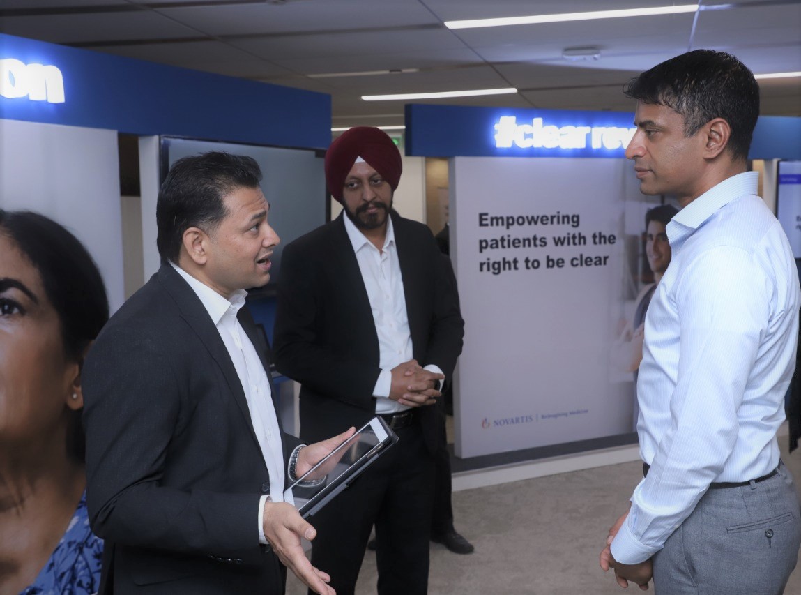 NovartisIndia's tweet photo. We had a great time sharing how we are #ReimaginingMedicine and bringing #InnovationAtWork with our CEO @VasNarasimhan.

We are #OneNovartis.

#VasinIndia https://t.co/XC13JjuU56