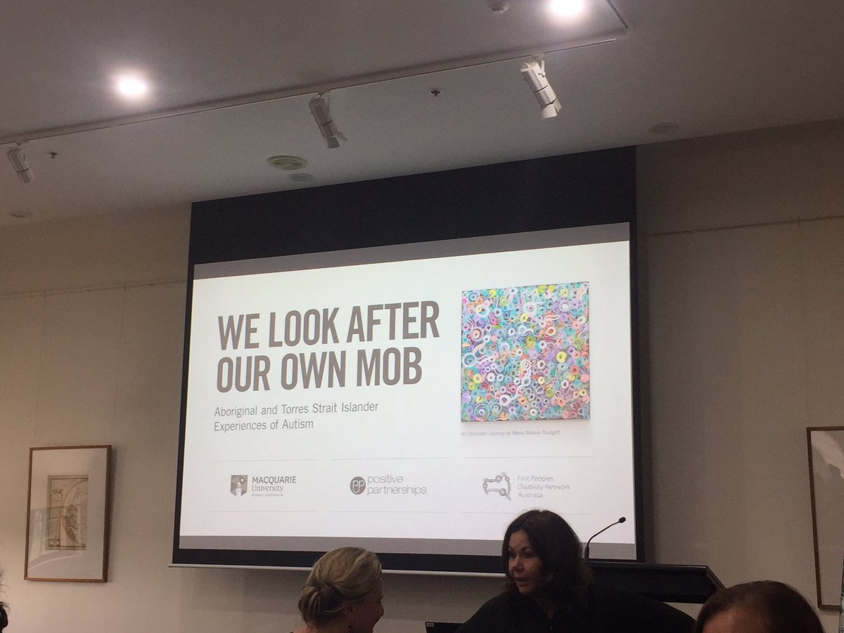 At the launch of <a href="/liz_pellicano/">Liz Pellicano</a>’s groundbreaking report on Australian First Nations’ experiences of autism!