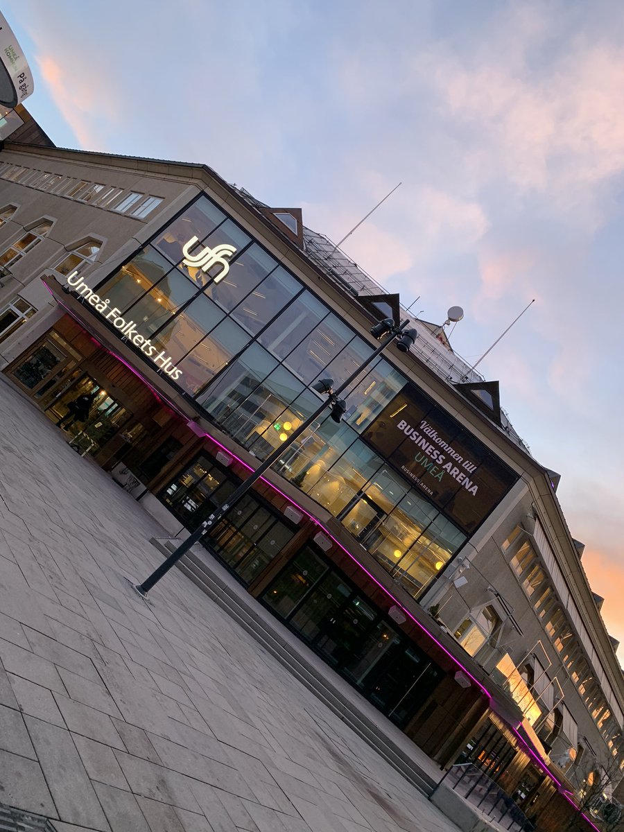 Umeå! Nu är det dags - äntligen får vi träffa kunder och partners och samtala om vår gemensamma gröna resa. #businessarena #skanska