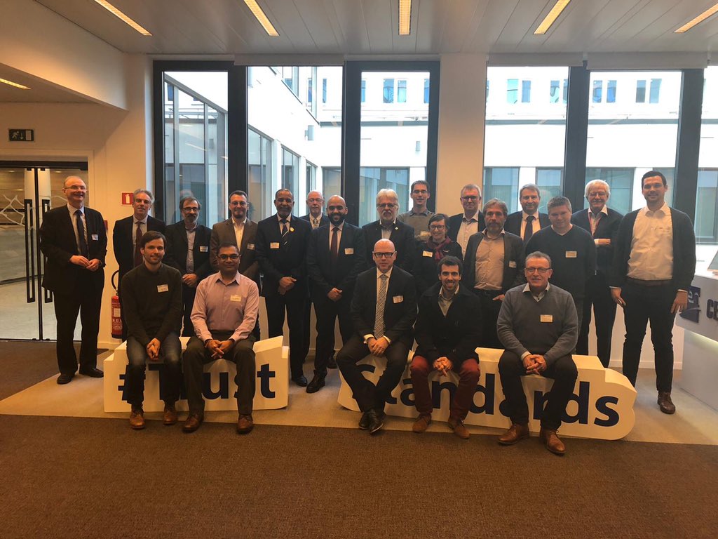 WKesel's tweet photo. Yesterday, at the CEN CENELEC Management Center a workshop took place where GSO and SASO experts shared information on existing and new regulations in the Gulf region. Great interaction, many interesting questions and discussions with some great recommendations. Today the 2nd day https://t.co/k0jiakzWMz