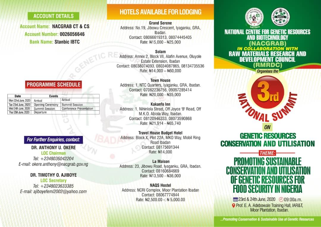 olayinkaato's tweet photo. National GR summit holds in Nigeria https://t.co/3NW5hWbALo