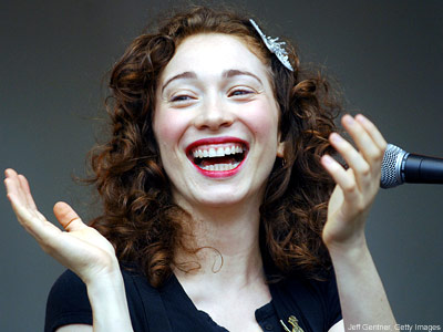 Happy Birthday to singer songwriter and pianist Regina Spektor, born on this day in Moscow, Russia in 1980.    