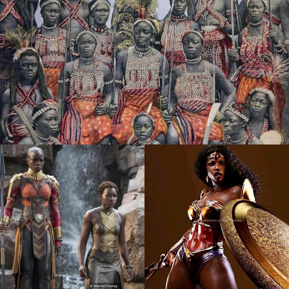 A Thread From Granny St The Dahomey Amazons In Greek Myth The Amazons Were A Terrifying