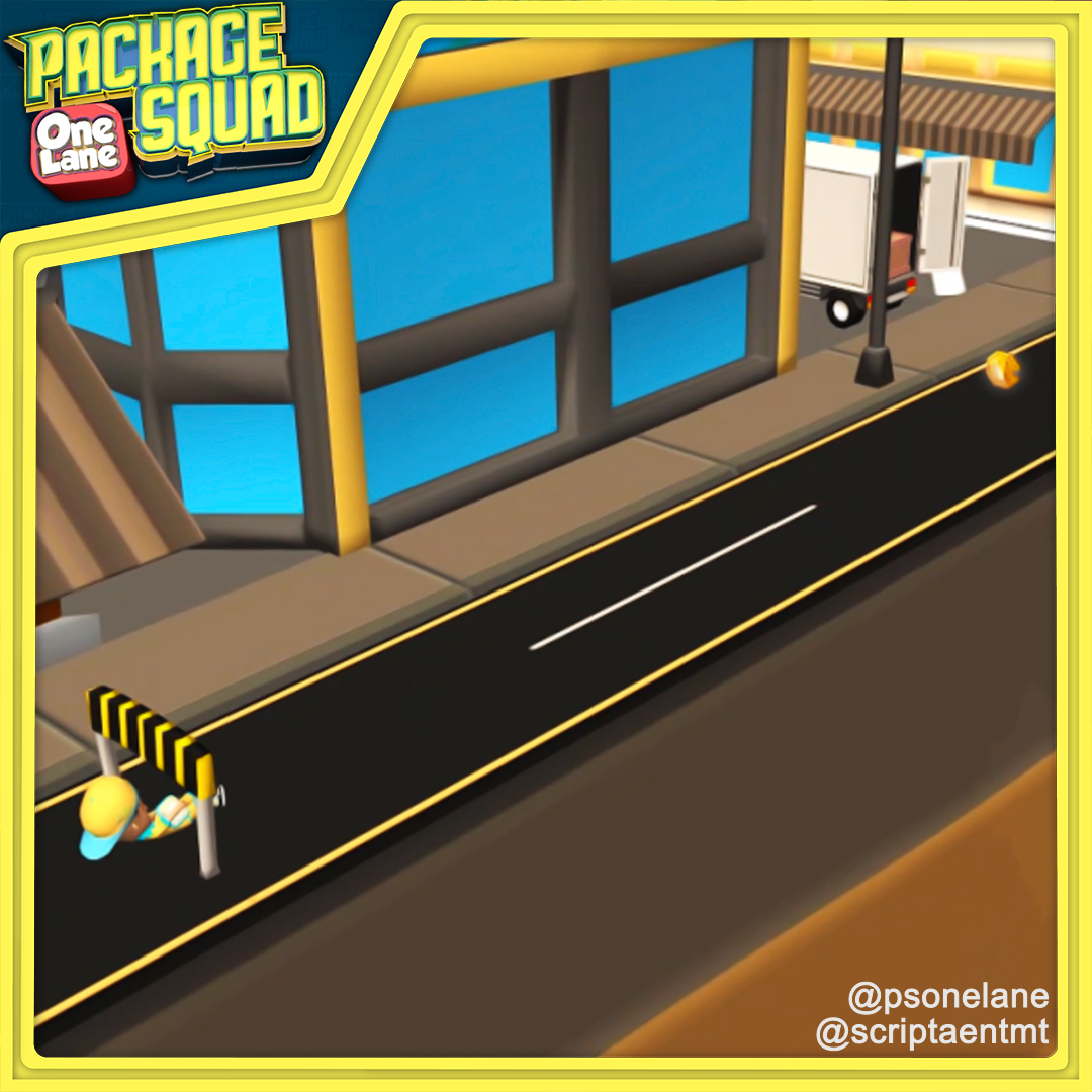 psonelane's tweet image. Watch out! not all obstacles are meant to be slide under in Package Squad: One Lane, available on Google Play (Link in the bio)
#scriptaentmt #androidgame #indiegame #indiedev #game #gooleplay #cybertruck #isometric #newage #arcade #classic #gamedev #indiegamedev #forallages
