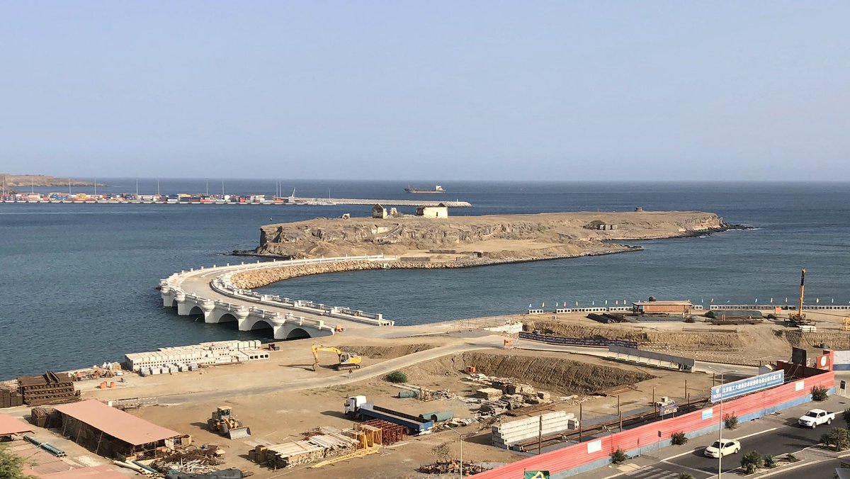 RealCapeVerde's tweet photo. The island of Ilhéu de Santa Maria in Praia, once a quarantine area for sufferers of leprosy, is now under development from a Macau based company to build a hotel and casino complex. https://t.co/NLDFtsQThi
