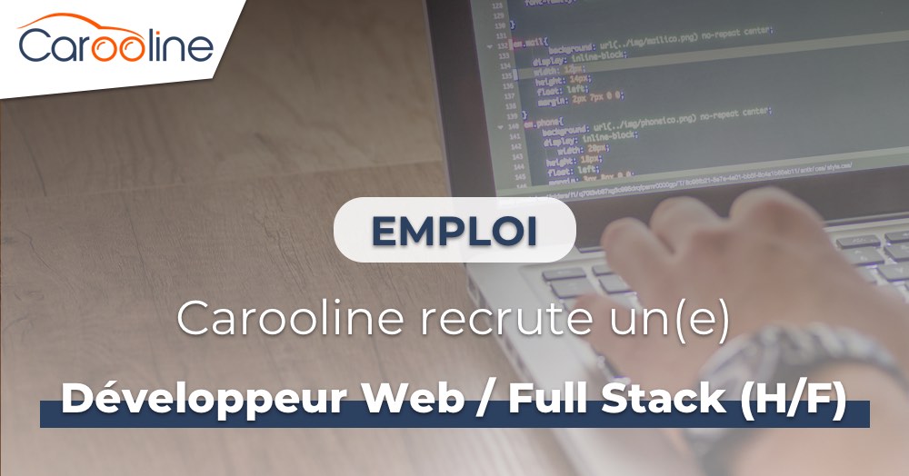[RECRUTEMENT] Nous recrutons actuellement un(e) Développeur Web / Full Stack (H/F). 
Le poste est basé à La Réunion (974) ou à Nantes (44).
Rejoignez l'équipe Carooline !  
carooline.com/blog/post/caro…