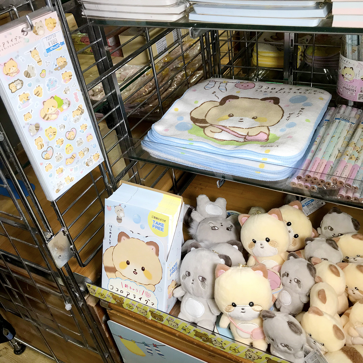 ココロをすっきりおせんたくできちゃう⁉️ アライグマの新キャラクター