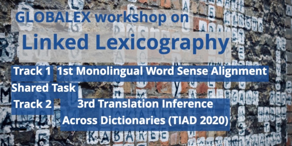 elexis_eu's tweet photo. ⚡️#GLOBALEX full day workshop on Linked Lexicography at @lrec2020: submission deadline EXTENDED, submit your abstract or full paper until February 23:
👉 https://t.co/wtv7Oa4VEz https://t.co/liFLNGPtOE