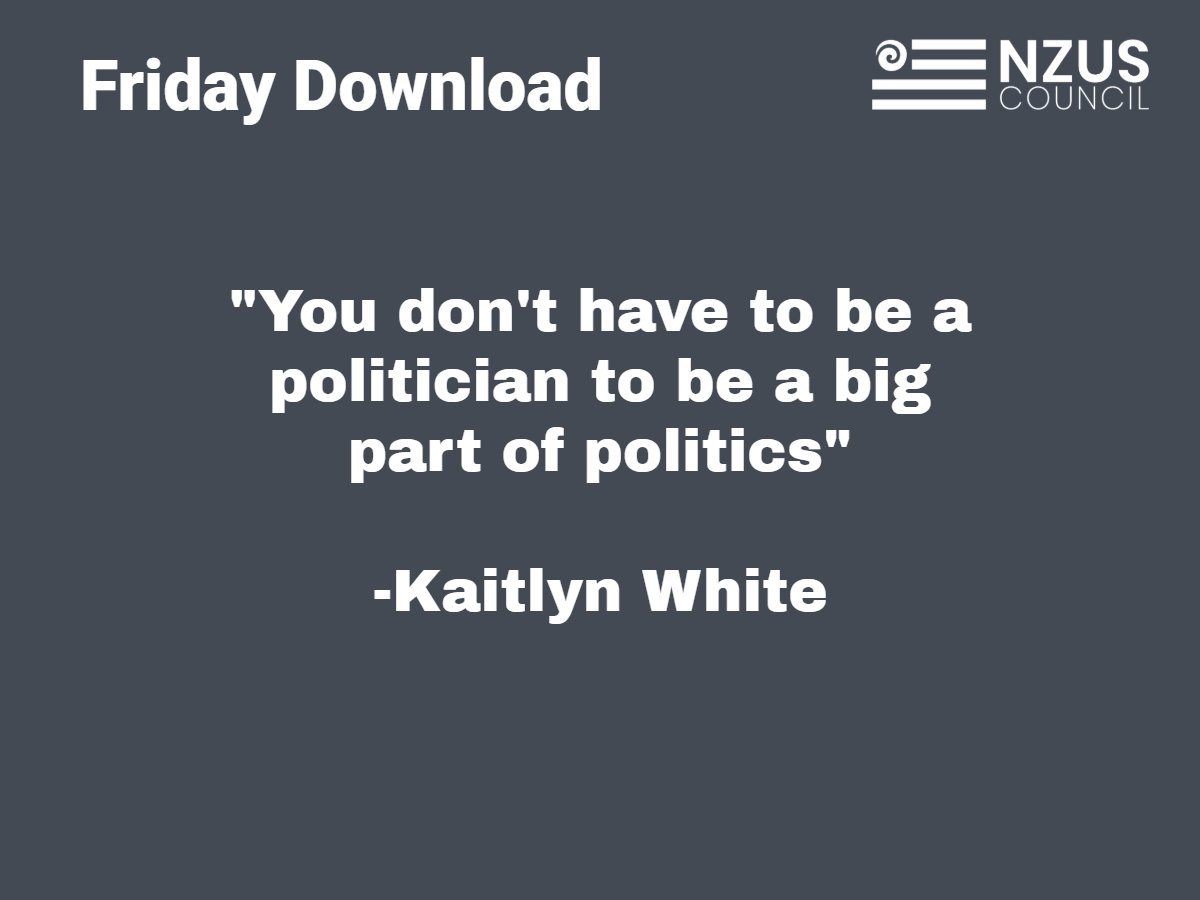 NZUSCouncil's tweet photo. Our #FridayDownload guest Kaitlyn White takes a broader view of US Politics, speaking to the contributions of the Public Service. https://t.co/weKVSHIlKS
