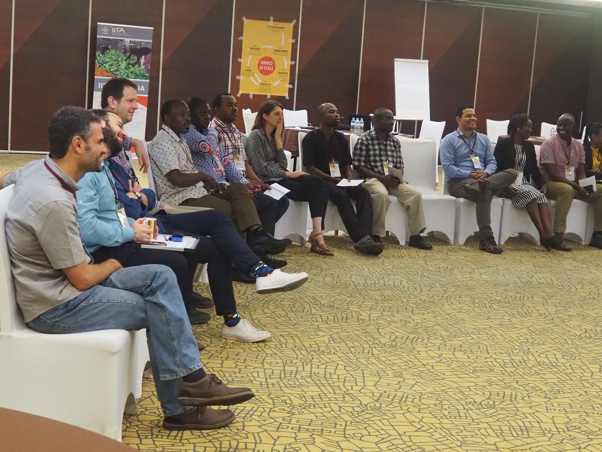 ScalingReady's tweet photo. @RTB_CGIAR Scaling Fund meeting kicks-off this Tuesday in #Kigali, #Rwanda. The 4-day workshop gathers #NARS, @IITA_CGIAR, @Cipotato, @CGIAR project leaders to further  strategize on #scaling of their innovations to improve food security, nutrition &amp; livelihoods https://t.co/nC3EcDS7Ib