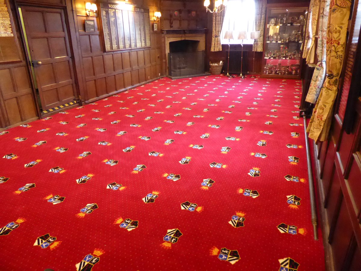 Interesting Axminster job just completed for a prestigious golf club