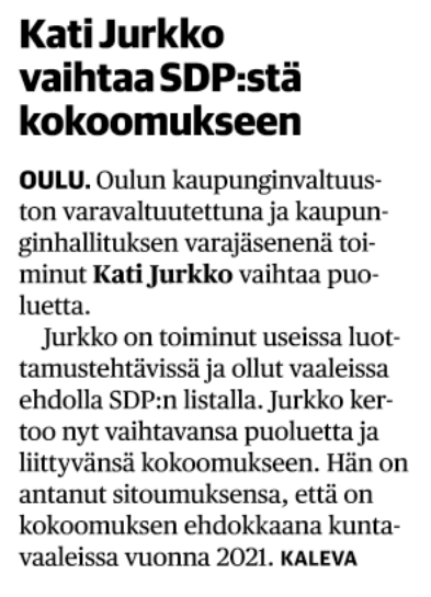 pesukarrhu's tweet photo. #Kokoomus valmistautuu kuntavaaleihin avaamalla ovet loikkareille. #Espoo toivotti tervetulleeksi kolmiloikkaaja #SimonElo'n (KD, PS, Sin) ja #Oulu raiskauksia estävästä taikalapasestaan maailmankuulun #KatiJurkko'n (SDP). Kati on myös kova #RamiJaber-fani https://t.co/ypMYFwDffb https://t.co/nc23oN0xZK
