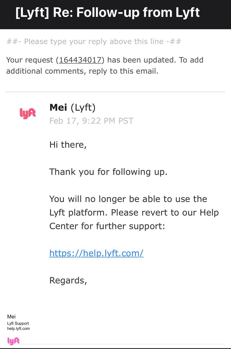msjanettev's tweet photo. @AskLyft why would @lyft push customers away without explanation? I’ve done NOTHING wrong, and yet I’m no longer able to use the platform...without explanation. #banlyft #lyftsucks https://t.co/aZjoZJRBYj