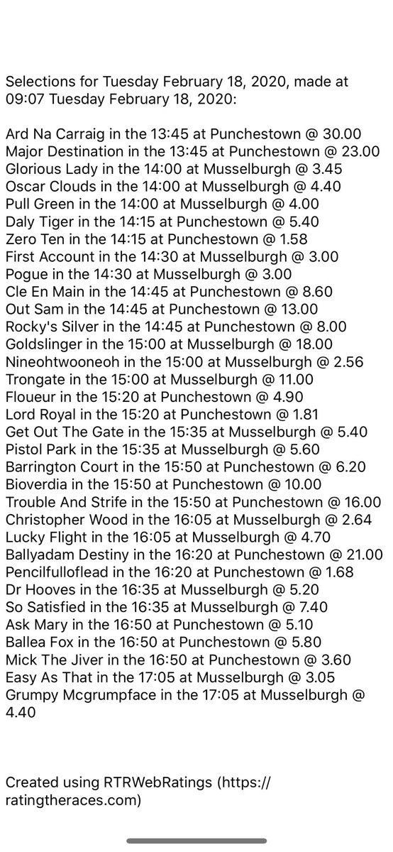 noddythebull's tweet photo. After a marvellous day yesterday Iโve had a play with the #obstacleraces this afternoon as well as the sandpit tonight.
@punchestownrace @MusselburghRace @Southwell_Races
Many thanks to @RatingTheRaces for the superb database as usual. #RTRNaps #RTRBestOnTheNet https://t.co/0hQbcck1eV