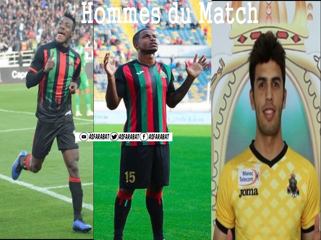 AsFaRabatcom's tweet photo. تم اختيار هاته المرة ثلاث لاعبين مميزين  
Hommes du Match : FAR 2-1 MAT
Baayou : pour son Esprit de leader 
Guede : pour son Doublé gagnant 
Monteiro : pour sa grinta 
Bravo aussi a toute l équipe ❤️💚🖤👍
https://t.co/SQHxjXESq7

#AsFar #Guede #Diney #Baayou #Rabat #FARvsMAT https://t.co/MJqAc3TWlf
