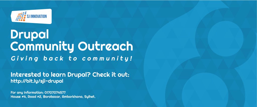 sjinnovation's tweet image. If you are interested in learning Drupal from the professionals, SJ Innovation is bringing this opportunity for you. 

For More Details: buff.ly/3bQ3xee

Book Your Seat Now! For Free!

#communityoutreach #learndrupal #sjinnovation