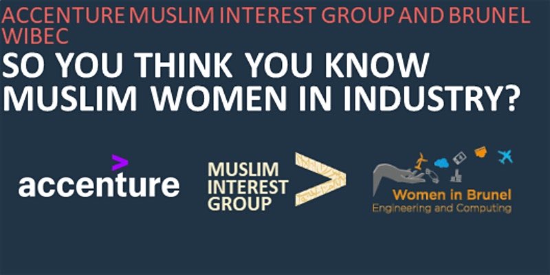 BrunelSSP's tweet photo. 9th of March, 17:45-20:00, 
Darwin, Hamilton Centre,

As part of International Women's day, WiBEC &amp; Accenture have partnered to shed some light on what it means to be a Muslim woman. An attempt to understand how different issues are overcome. https://t.co/jZzS7CybSq https://t.co/qmiunNeE3N