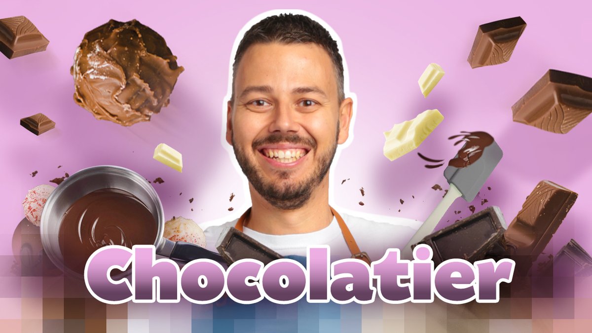 FranceTravail's tweet photo. [Web-série 🎦] Avis aux gourmands ! Dans ce nouvel épisode des Passionnés du goût, @FlorianOnAir vous dévoile les coulisses d’une chocolaterie #AvecPoleEmploi ! #VersUnMétier #chocolatier ➡️ https://t.co/3x1krkK61C https://t.co/coNdA2vWKq