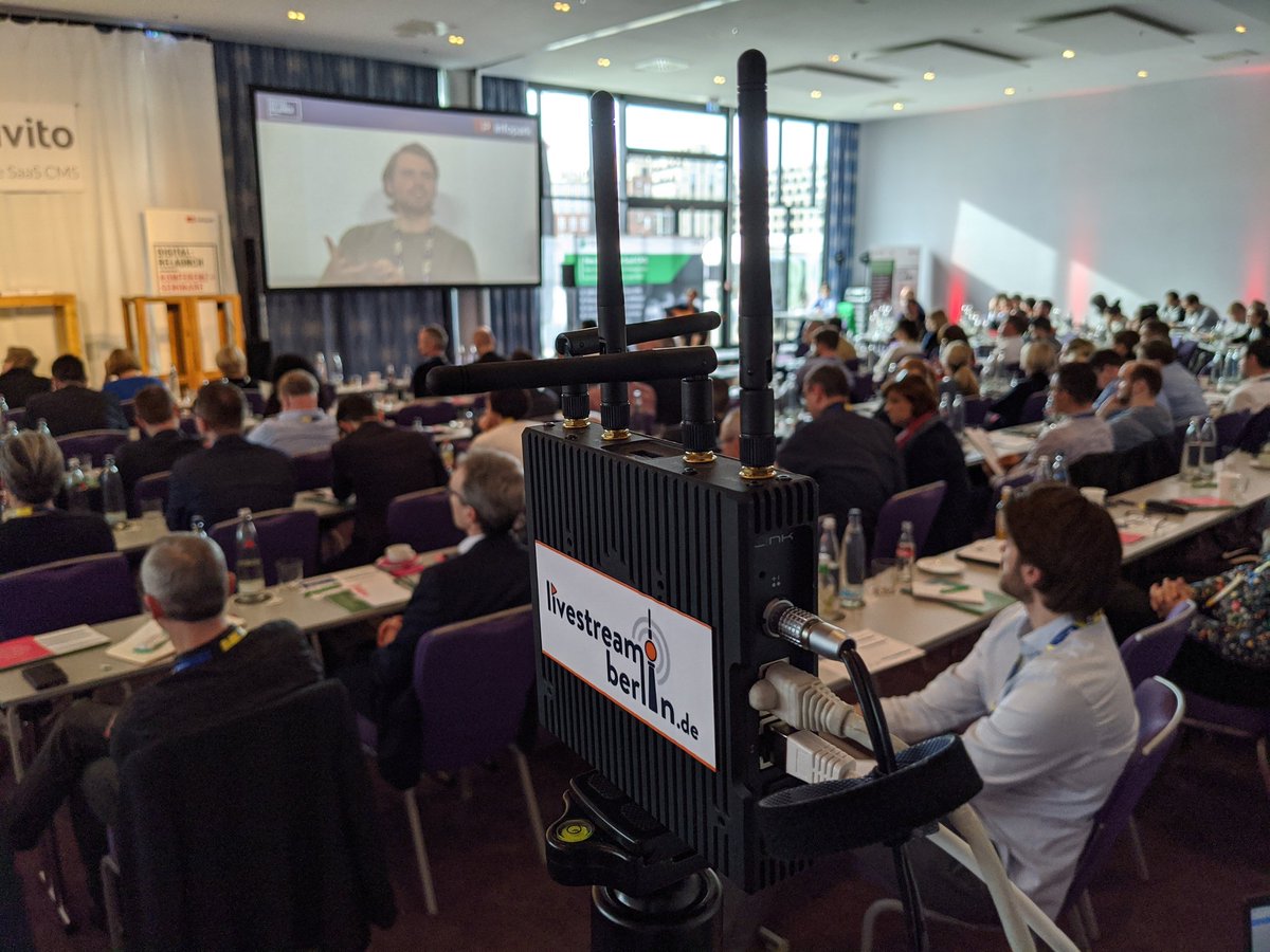 easylivestream's tweet photo. Eindrücke vom Livestream gestern bei der #digitalRelaunch Konferenz. Wir danken für den Auftrag! 👍 https://t.co/0kgYRdnDVe