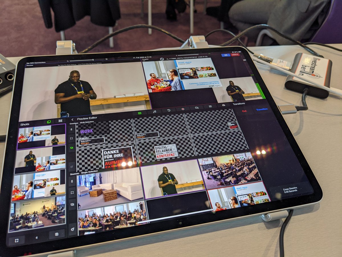 easylivestream's tweet photo. Eindrücke vom Livestream gestern bei der #digitalRelaunch Konferenz. Wir danken für den Auftrag! 👍 https://t.co/0kgYRdnDVe