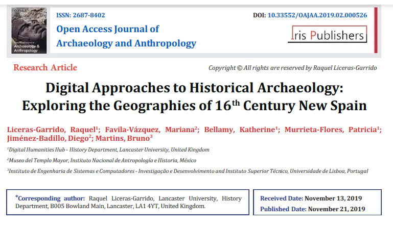 Digging Into Early Colonial Mexico tweet media