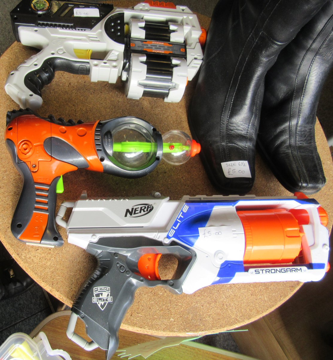 NERF THIS!
Today we had range of nerf guns donated.
Head down to KCU’s store to see our selection