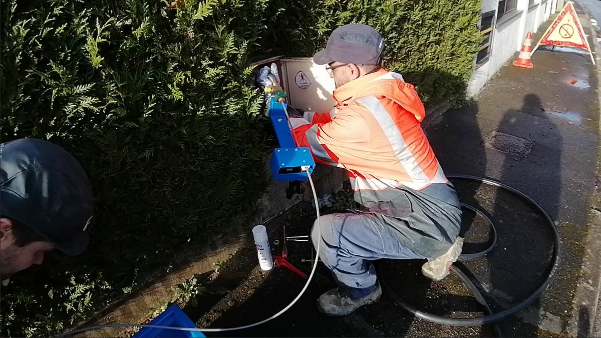 Campagne de pose de DPBE en 2C  sur la zone Bailly avec M. Berrault et M. Tardivont. #SecuriteIndustrielle #GRDF #2C <a href="/Arndoumeix/">arnaud</a> <a href="/FabVIGNERON/">Fabrice Vigneron</a> @Ben_Emo_