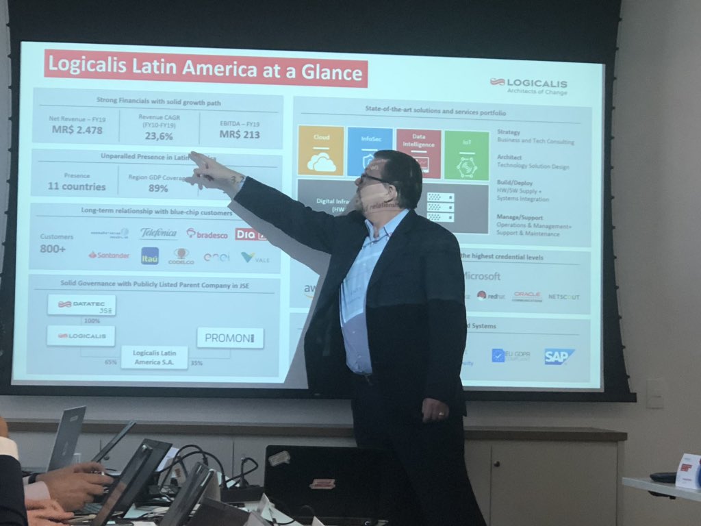 rspasquini's tweet photo. Impressive financial performance of @LogicalisLATAM with a 23.6% revenue CAGR from 2010 to 2019 @RodrigoParreir1 @LogicalisAR @Frost_Latam https://t.co/1ALDDgLRBr