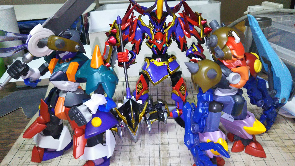 Lbx Twitterまとめ こないだ完成したハイパーファンクションのオーディン 他 モデラーズ速報