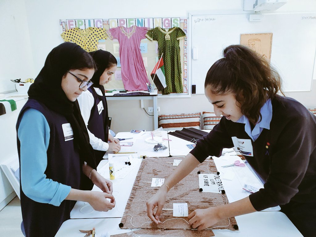 AIS_Academies's tweet photo. Why Vertical Day was a huge success! 7-9 Academy girls and girls from Al Ramaqiah School completed an amazing race around the world. First stop: UAE #AISAcademies #EHuAcademies #AISverticalday https://t.co/zuE5pG66CP