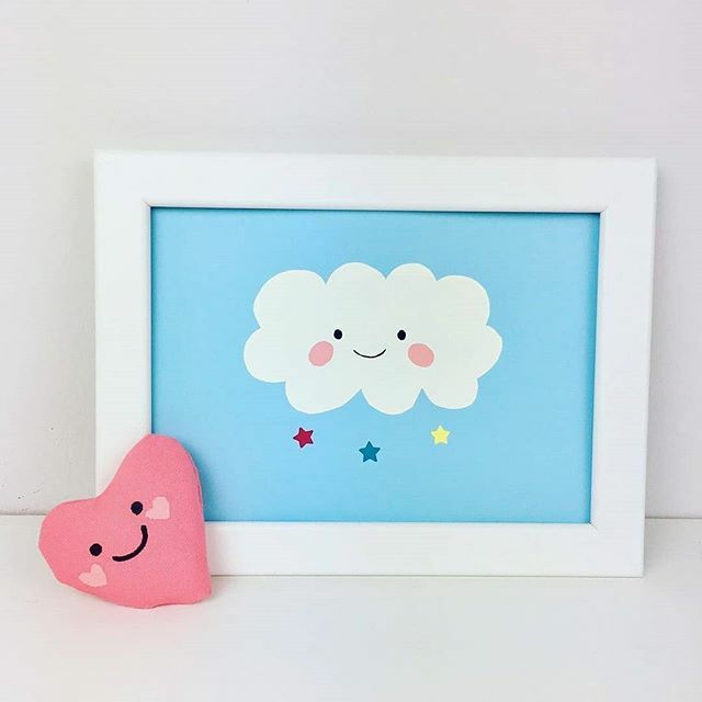 HandmadeNotts's tweet image. Another rainny day in Nottingham today 🌧️ so here's a happy little cloud to brighten your day 🌈
.
Print by @janebprints available in store
.
.
 #cloudprint #happycloud #cutecloud #kawaiidecor #printsforkids #printsforyourhome #nurseryprint #babydecor… ift.tt/2SBiWYo