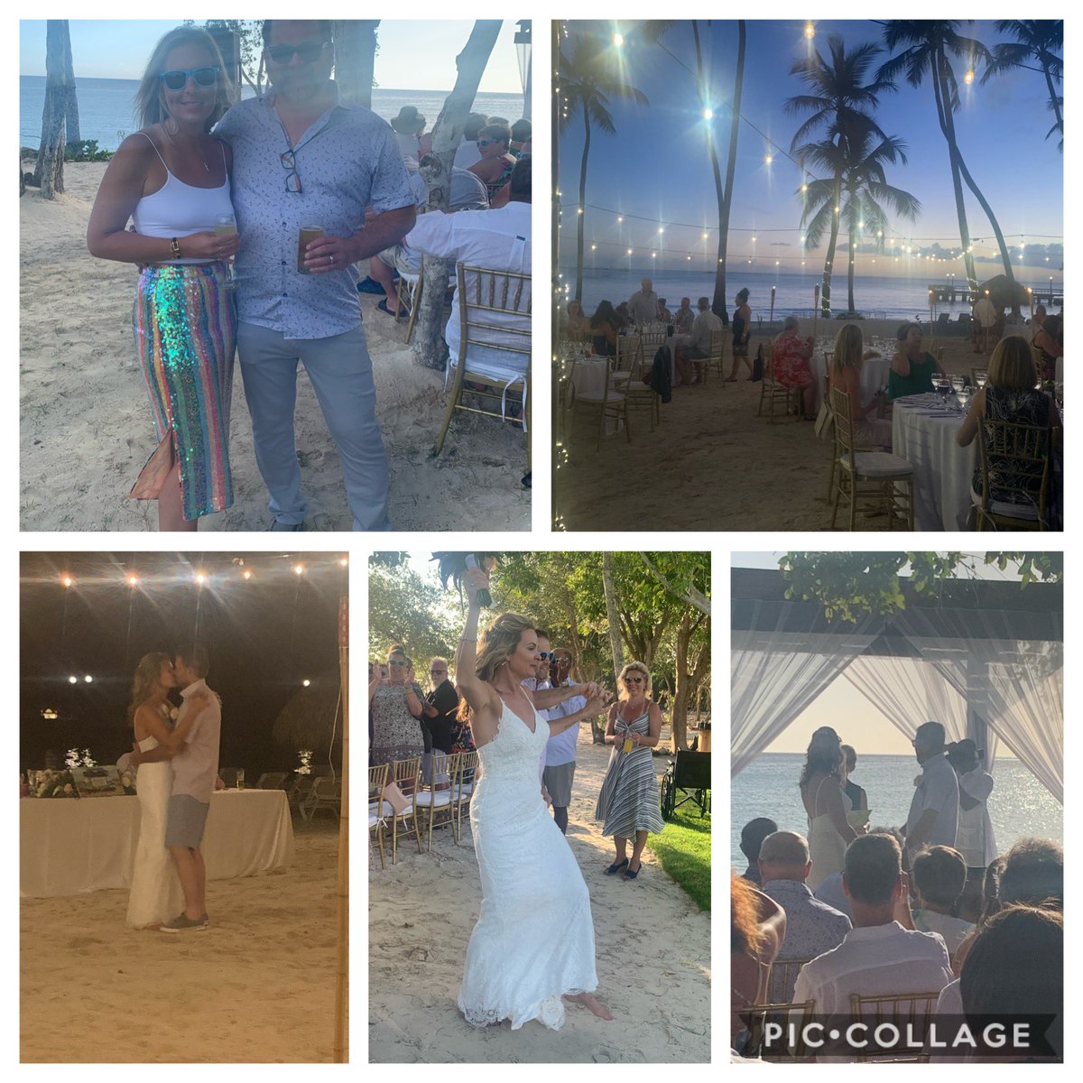 Last day in paradise. Lots of laughs and happy tears as we celebrated two very special people’s very special day. ❤️