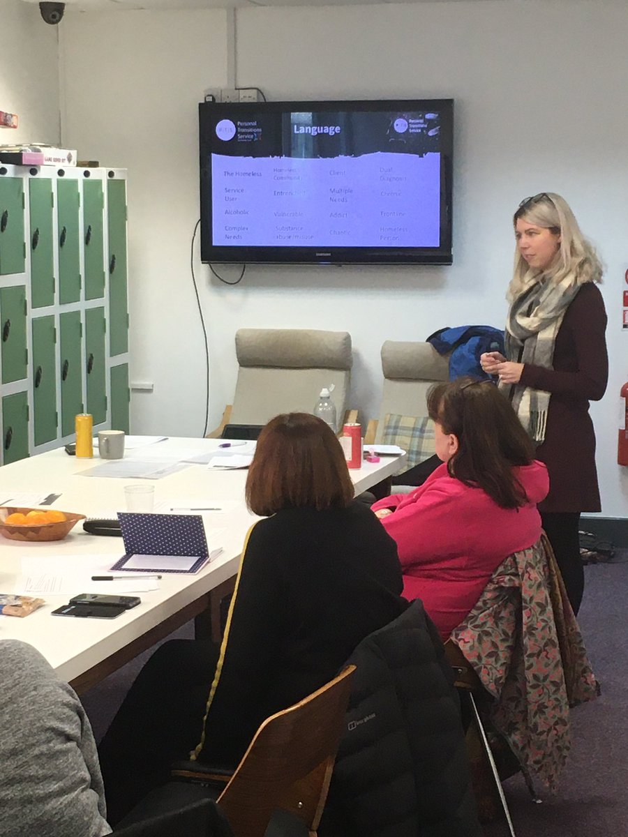 Thank you so much to <a href="/MaydayTrust/">Mayday Trust</a> for working with our new volunteers today on thinking through how we work with people