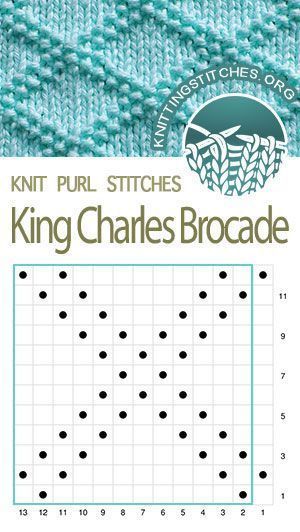 KnittingEmbroi1's tweet image. King Charles Brocade #texturespatterns Knitting Stitch Patterns – King Charles B… knittingembroidery.net/king-charles-b…
