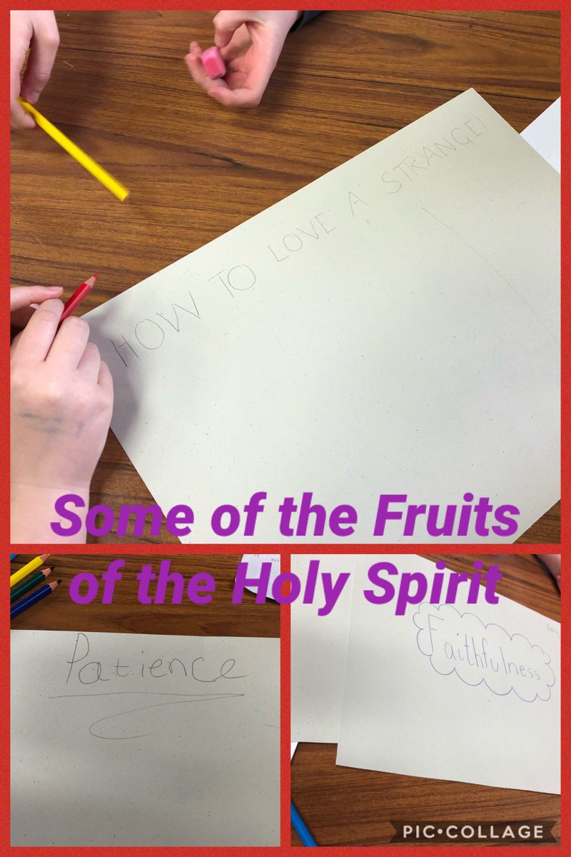 StJosephsERC's tweet photo. In our lives, people can see that we use the Gifts of the Holy Spirit because we show the Fruits of the Holy Spirit. @stninianshigh @stjosephsrcdop @StNiniansRE #Confirmationpreparation https://t.co/xFt0cuK2u6