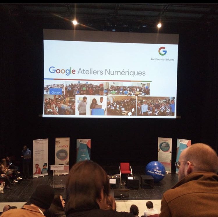 RNdjonga's tweet photo. Attending the « Google Atelier Numérique »... so interesting 🤓... #learning #Digital #marketing #DigitalMarketing #Entrepreneur #workinprogress #google #googlefr #GoogleAtelierNumerique https://t.co/rnp57jY9iP