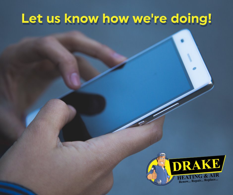 DrakeHeatAir's tweet photo. We read each and every review. If you’ve had us out recently, consider leaving us a review on our Facebook page. https://t.co/Vuxng9aM3k