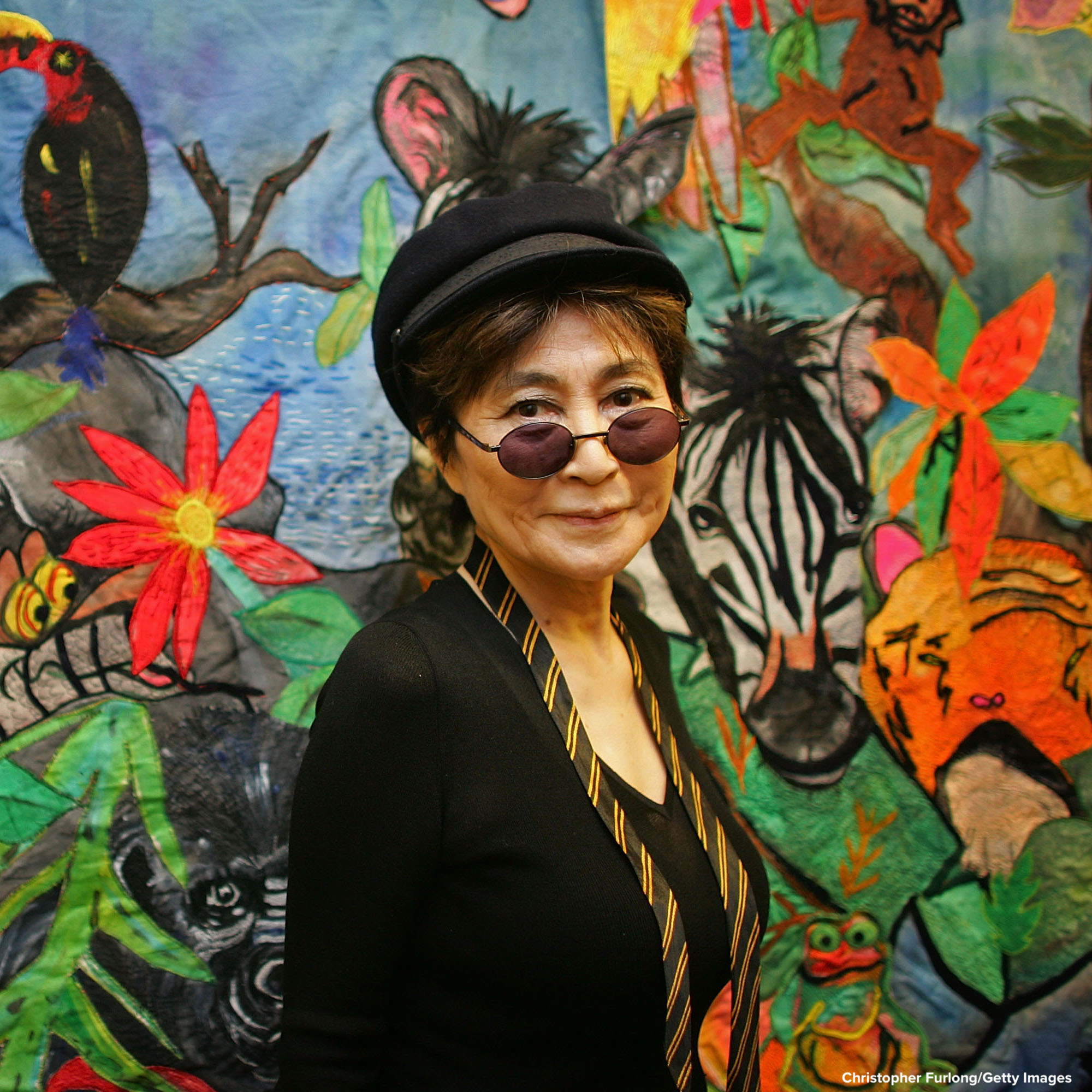 HAPPY BIRTHDAY: Yoko Ono turns 87 today.  