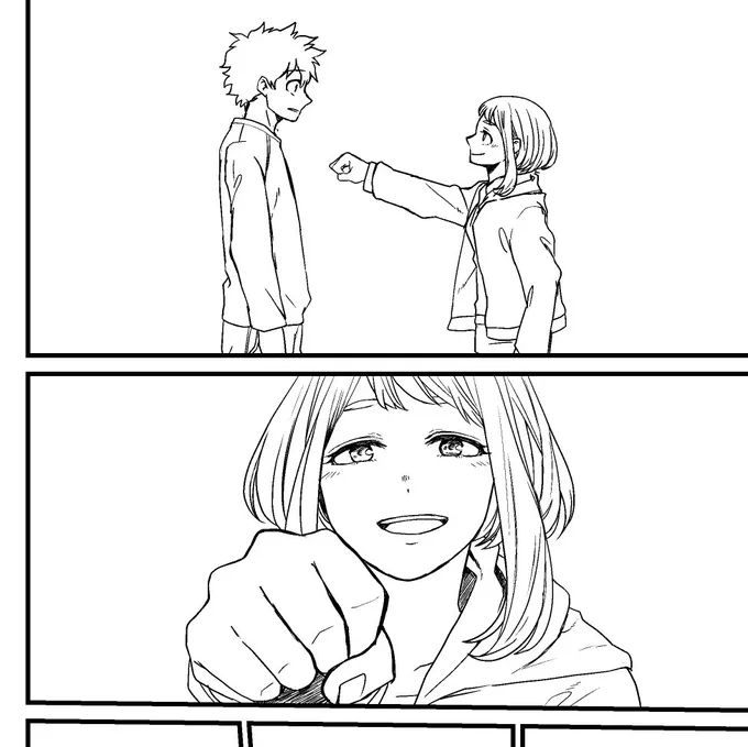 「見とるよ。頑張ってね。」