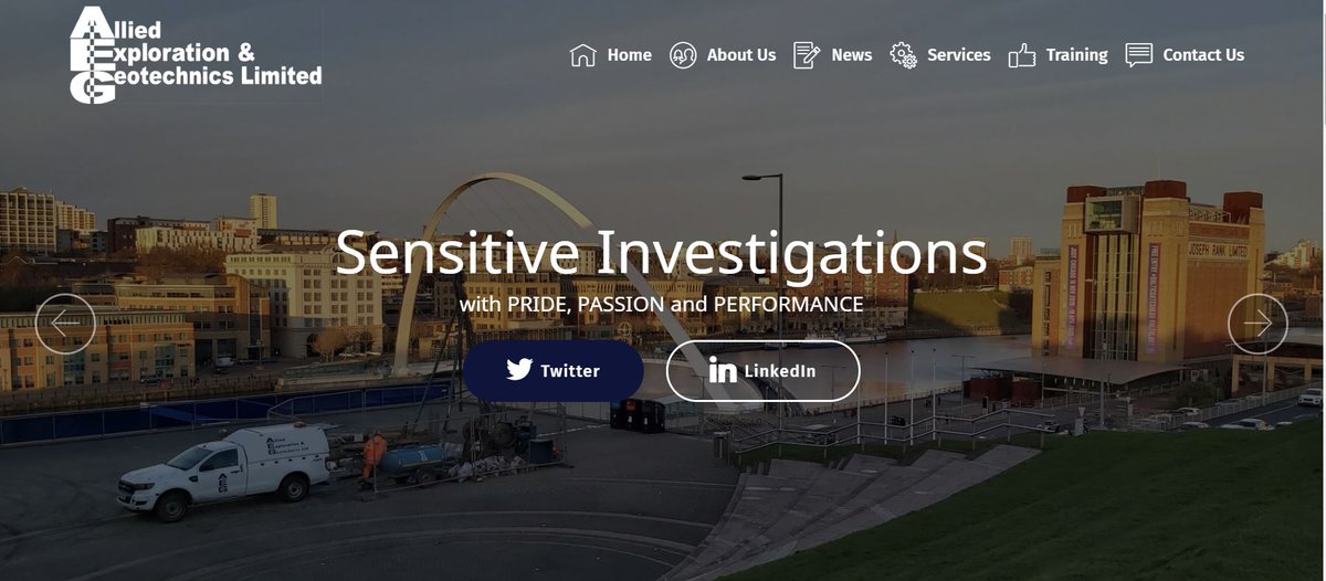 Our #website has recently been updated with all the latest information about the company and how we can help you with your #groundinvestigation  - why don't you take a look! 

alliedexploration.co.uk

#drilling #geotech #geotechnical #contaminatedland #takealook