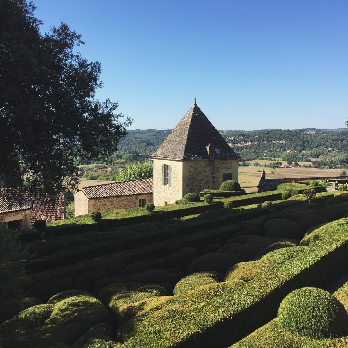 Omonchateau's tweet photo. [#idéevisite] 🌿Encore une belle découverte avec la visite des jardins suspendus de Marqueyssac, en Dordogne. L'une des plus belles réussites des jardins romantiques du XIXe siècle !

➡️https://t.co/rH1T3LjJEO https://t.co/jh8fSycjpd