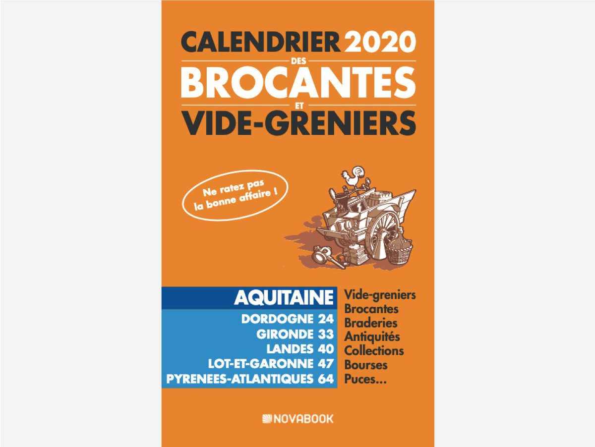 Calendrier Des Brocantes Et Vide Greniers Novabookedition Twitter