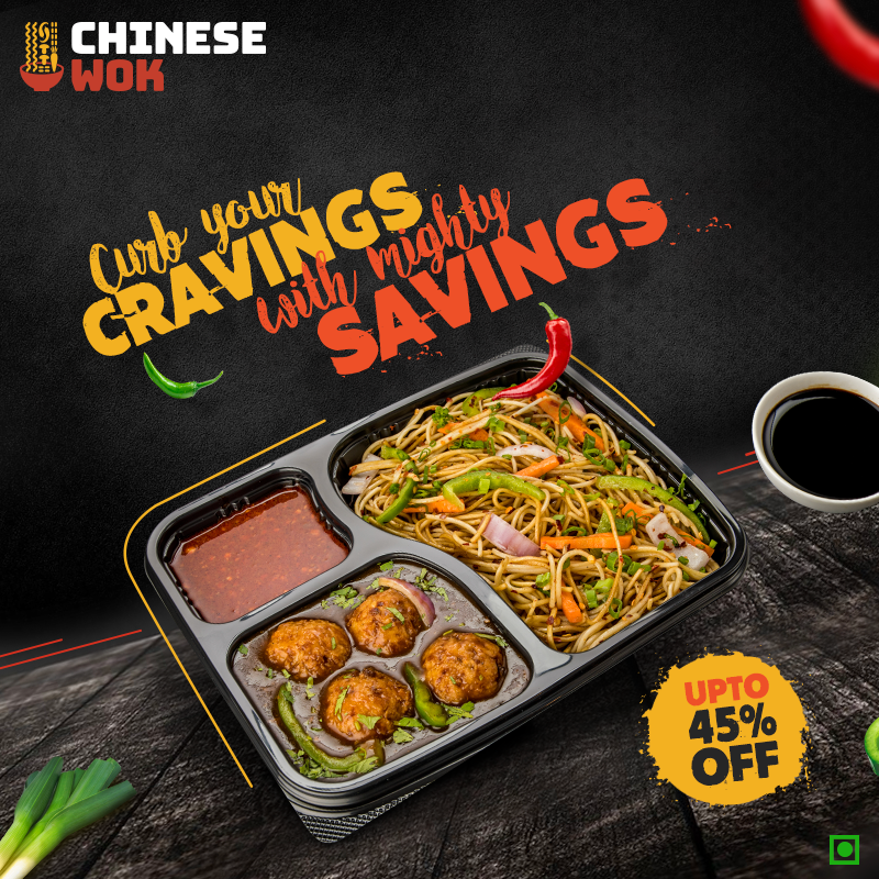 ChineseWokIn's tweet photo. Yes, you heard it right! Make your own Chinese Meal (Rice
+ Gravy) in ₹199
and taste spice in every bite!
#ChineseWok #ChineseKhaoHungerMittao
#WokExpress #Food #ChineseFood #Chinese #DesiChinese
#InstaFood #IndoChinese #Wok #foodlove #foodlover #foodie #noodles #asianfood https://t.co/4lCLaSs165
